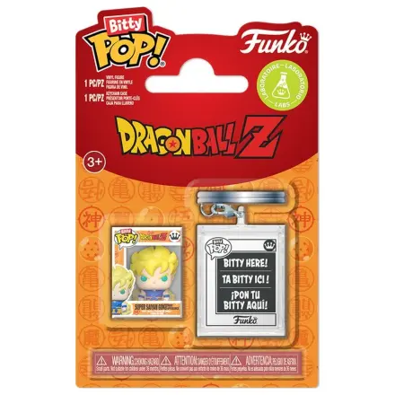 Bitty Funko POP figura és kulcstartó Dragon Ball Super Saiyan Goku termékfotó