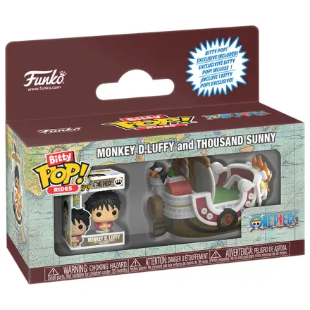 Bitty Funko POP figura Ride One Pice Monkey D.Luffy and Thousand Sunny termékfotó