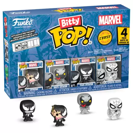 Bitty Funko POP Marvel Spider-Man  Vinyl figura 4 db-os csomag Venom termékfotó