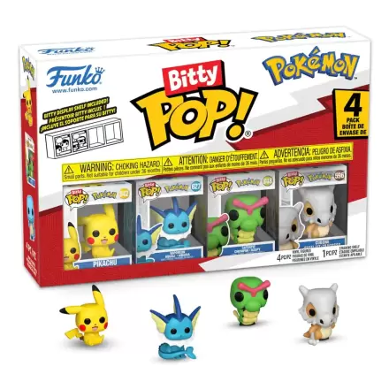 Funko Bitty POP Pokemon 4 db-os vinyl figura csomag Pikachu termékfotó