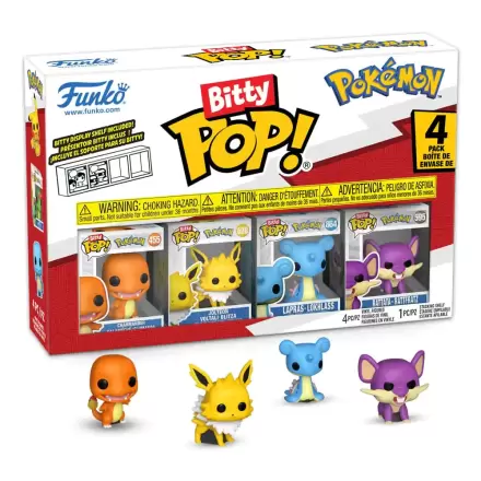 Bitty Funko POP Pokemon Vinyl figura 4 db-os csomag Charmander termékfotó