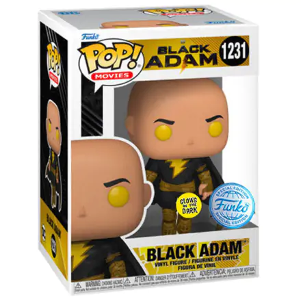 Black Adam Funko POP! Movies Vinyl figura Black Adam Flying Special Edition 9 cm termékfotója