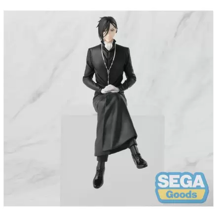 Black Butler: Boarding School Arc PM Perching Sebastian Michaelis PVC szobor figura 16 cm  termékfotó