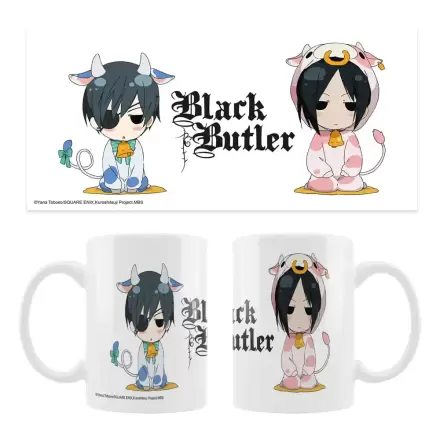 Black Butler Cow Costumes kerámiabögre termékfotó