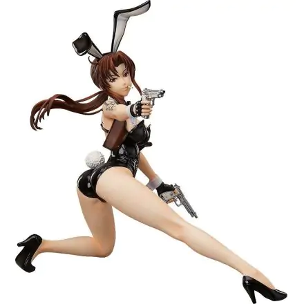 Black Lagoon PVC szobor figura 1/4 Revy Bare Leg Bunny Version 35 cm termékfotó
