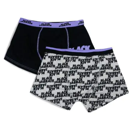 Black Sabbath 2 pack válogatás boxer alsónadrág fehérnemű termékfotó