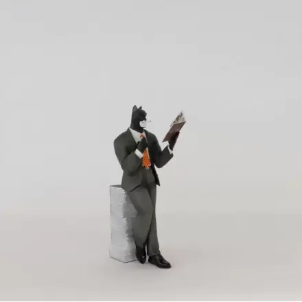 Blacksad: Blacksad on a Pile of Comics figura termékfotó