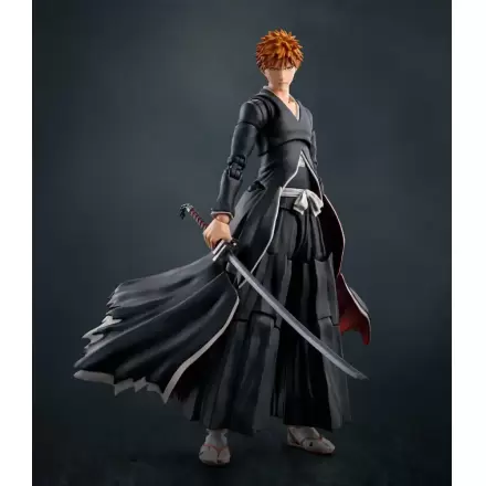 Bleach S.H. Figuarts akciófigura Ichigo Kurosaki Getsugatensho 15 cm termékfotója