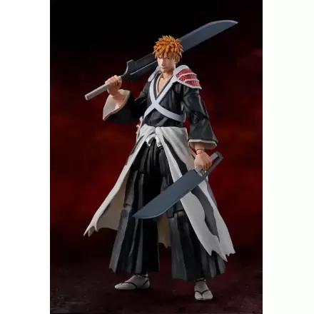 Bleach: Thousand-Year Blood War S.H. Figuarts akciófigura Ichigo Kurosaki Dual Zangetsu 16 cm termékfotója