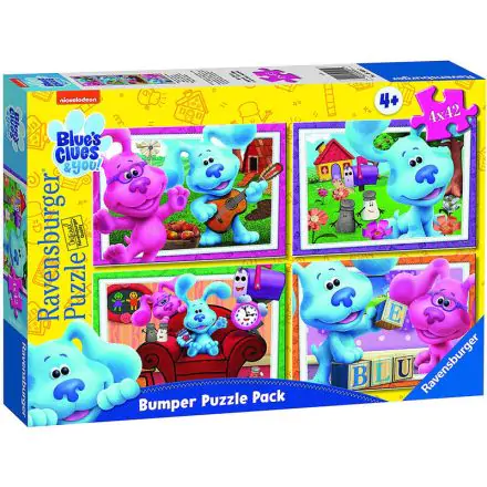 Blue clues and you puzzle 4x42db-os termékfotó