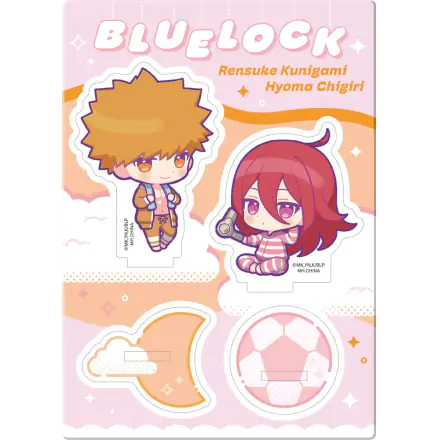 Blue Lock Acryl Stand Buddycolle Good Night Ver. 2 Rensuke Kunigami & Hyoma Chigiri 14 cm termékfotója