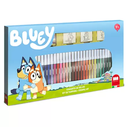 Bluey 41 db-os írószer csomag termékfotó