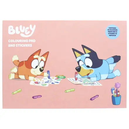 Bluey A4 színező füzet és matrica csomag termékfotó