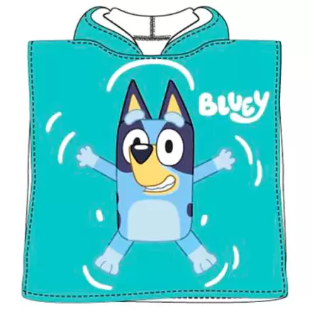 Bluey mikroszálas poncsó törölköző termékfotó