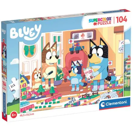 Bluey puzzle 104db-os termékfotó