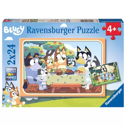 Bluey puzzle 2x24db-os termékfotó