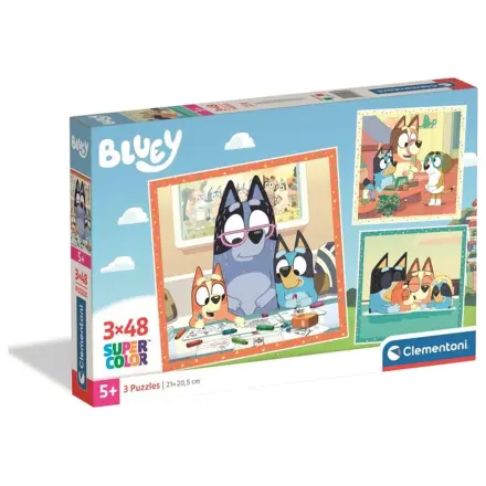 Bluey puzzle 3x48db-os termékfotó