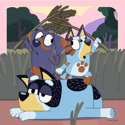 Bluey puzzle 3x49db-os termékfotó