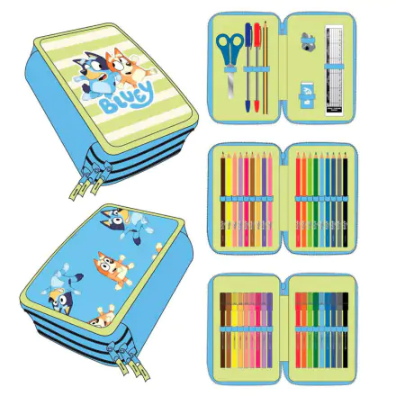 Bluey triple pencil case termékfotója