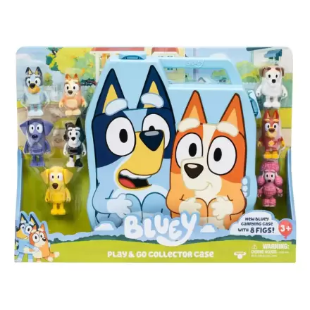 Bluey Ultimate Play & Go Collector játékkészlet és tárolódoboz termékfotója