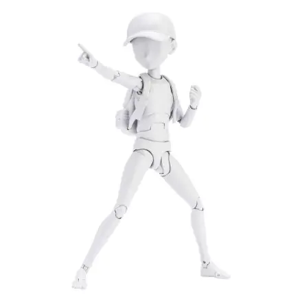 S.H. Figuarts akciófigura Body Kun Ken Sugimori Edition DX Set (Gray Color Ver.) 13 cm termékfotó