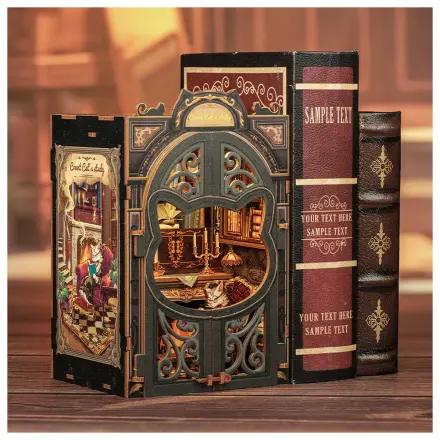 BOOK NOOK KIT DIY Count Cat's Study LED Light építőkészlet 108 db termékfotó