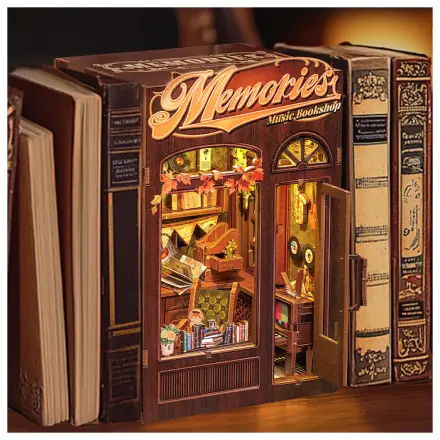 BOOK NOOK KIT DIY Memories Music Bookshop LED Light építőkészlet 136 db termékfotó