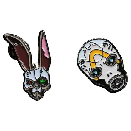 Borderlands Collectors Pins 2-Pack Bunny & Psycho Mask Kitűző termékfotó