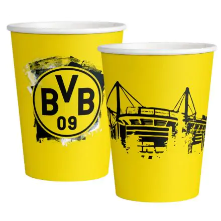 Borussia Dortmund papír pohár 8 db-os 250 ml termékfotó