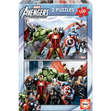 Marvel Avengers Puzzle 2x100St termékfotója