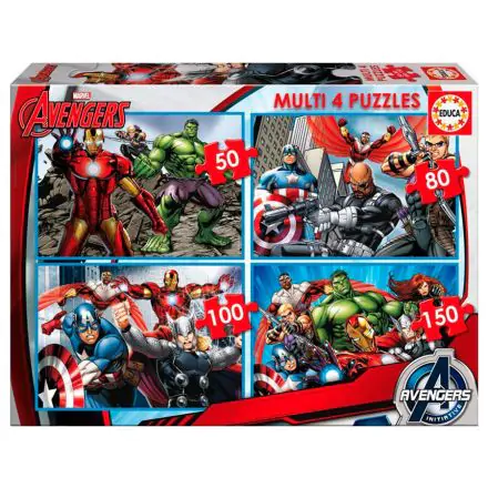 Marvel Bosszúállók puzzle csomag 50-80-100-150 db termékfotója