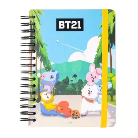 BT21 A5 Notizbuch termékfotója