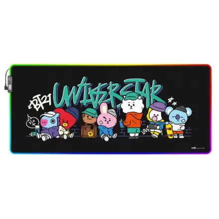 BT21 Led kiegészítő - gamer egérpad termékfotója