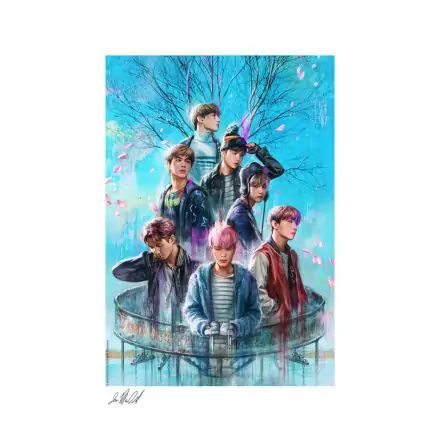 BTS Fine Art Print Spring Day 46 x 61 cm - keretezetlen vászonkép termékfotó