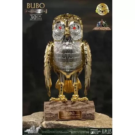 Bubo the Mechanical Owl Ray Harryhausen's Bubo Chrome Ver. Soft Vinyl szobor figura 30 cm termékfotója