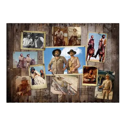 Bud Spencer & Terence Hill Western Photo Wall puzzle (1000 darab) termékfotója