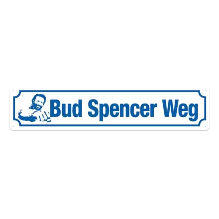 Bud Spencer Bud Spencer Weg fémtábla 46 x 10 cm termékfotó