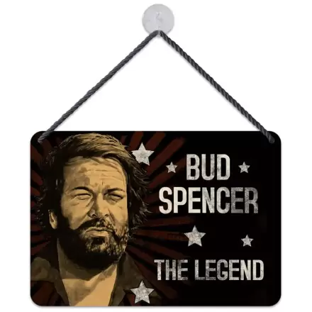 Bud Spencer The Legend fémtábla 16,5 x 11,5 cm termékfotója