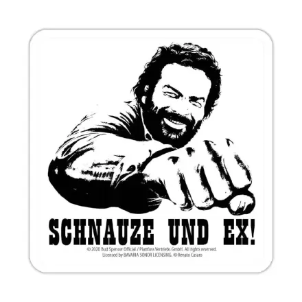 Bud Spencer Tin Schnauze und Ex poháralátét 10 x 10 cm termékfotó