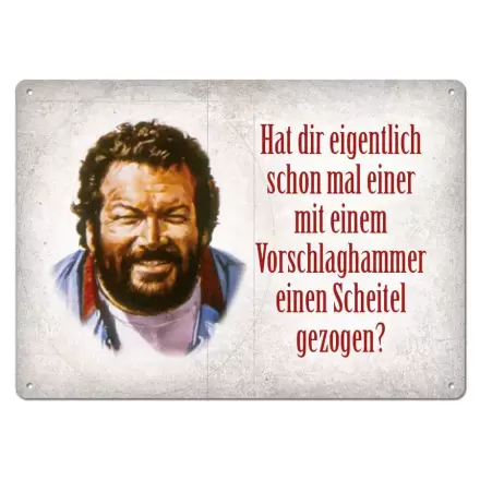 Bud Spencer Vorschlaghammer fémtábla 10 x 15 cm termékfotó