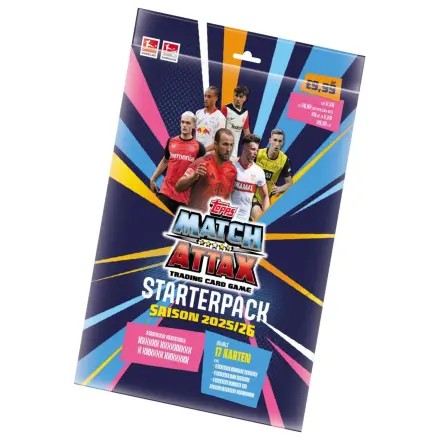 Bundesliga Match Attax Trading Cards 2025/26 Starter Pack kártyacsomag termékfotó