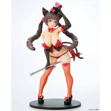 Burlesque Cat 1/7 Bell Black Cat Ver. PVC szobor figura 25 cm termékfotó