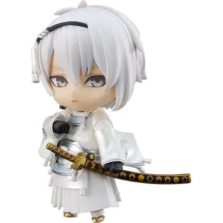 Butai Touken Ranbu Hiden Yui no Me no Hototogisu Nendoroid Mikazuki Munechika akciófigura 10 cm termékfotó