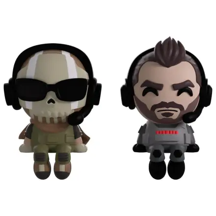 Call of Duty Vinyl figurák Ghost & Soap Monitor Buddiez 7 cm  termékfotó