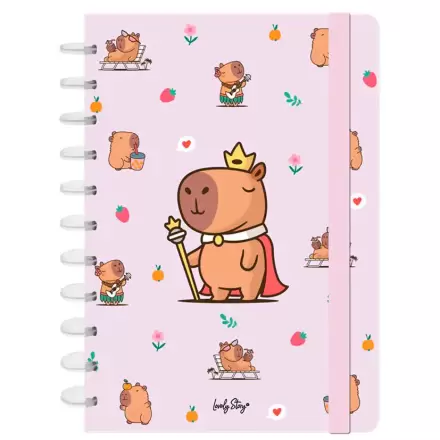 Capibara Majesty A4 jegyzetfüzet termékfotó
