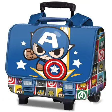 Captain America Punch gurulós iskolatáska termékfotó