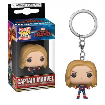 Captain Marvel Funko Pocket POP! Vinyl kulcstartó Captain Marvel 4 cm termékfotó