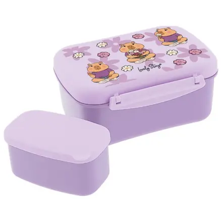 Capybara Flower uzsonnás doboz  termékfotó