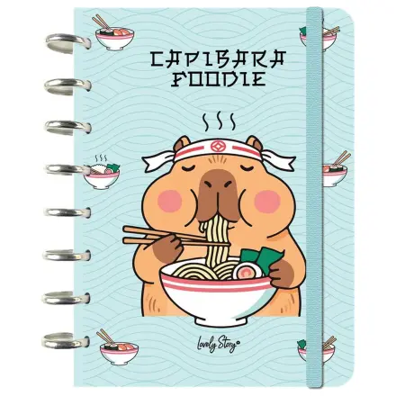 Capybara Foodie A5 jegyzetfüzet termékfotó