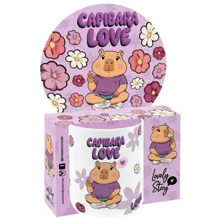 Capybara Love bögre 330ml termékfotó